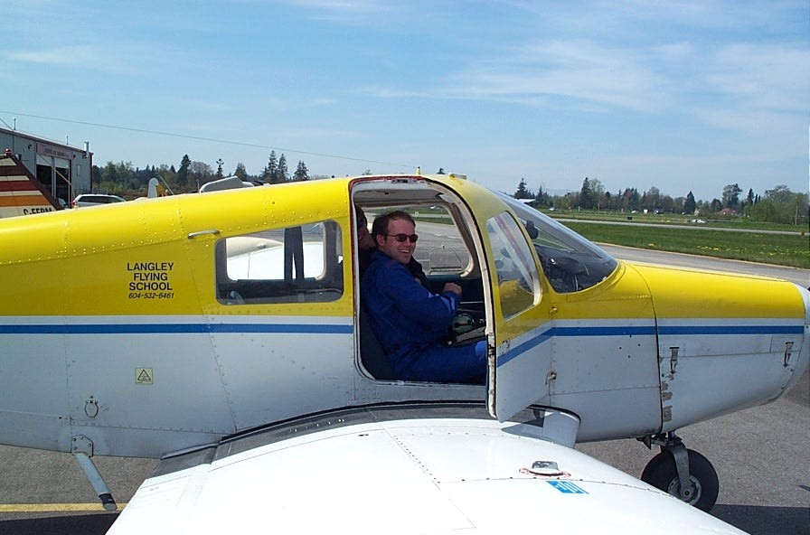 David Woollam, Langley Flying School.