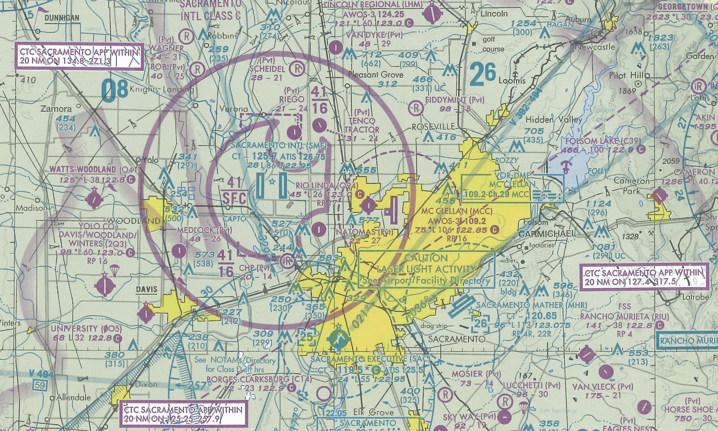 Map Room, Sacramento, Langley Flying School